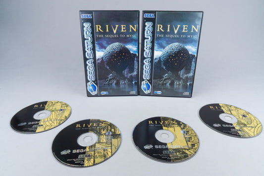 Sega Saturn *Riven: The Sequel to Myst* OVP mit Anleitung PAL