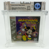 Nintendo Game Boy *Mickey Mouse: Magic Wands!* New / Sealed WATA 9.4 A++ no VGA