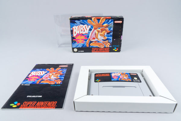 Super Nintendo *Bubsy* SNES CIB OVP YN-NOE