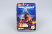Nintendo NES *IronSword: Wizards & Warriors II* OVP CIB PAL B IR-FRG