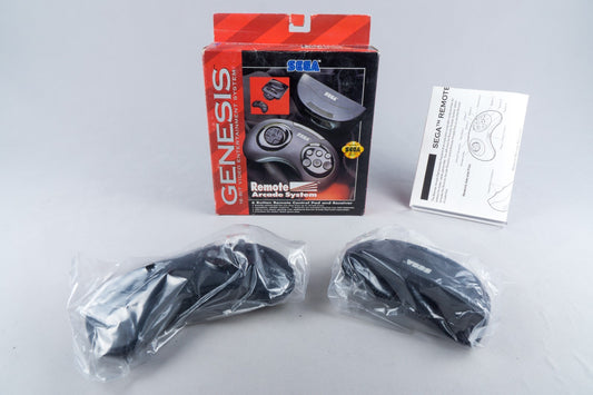 Sega Genesis *6 Button Remote Arcade System Wireless Controller Pad* OVP Mega Dr
