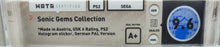 Playstation 2 *Sonic Gems Collection* PS2 Sealed WATA 9.6 A+ no VGA
