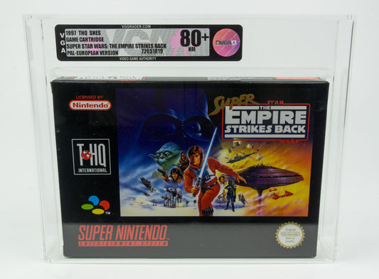 Super Nintendo *Super Star Wars: The Empire Strikes Back* SNES Neu VGA 80+ NM
