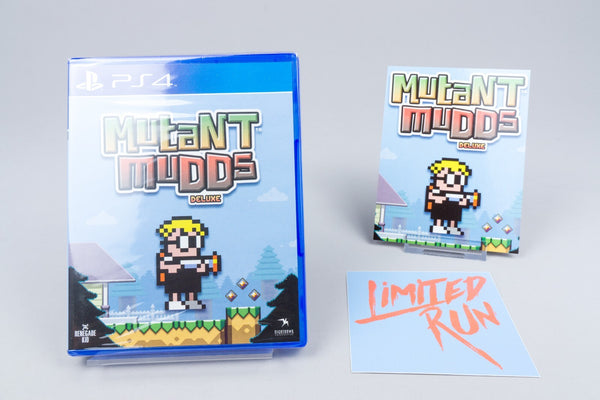 Playstation 4 *Mutant Mudds Deluxe* PS4 Neu / New Limited Run #054