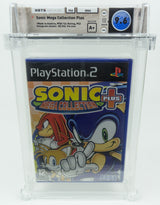 Playstation 2 *Sonic Mega Collection Plus* PS2 Sealed WATA 9.6 A+ no VGA