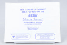 Sega Master System *The Incredible Hulk* OVP mit Anleitung