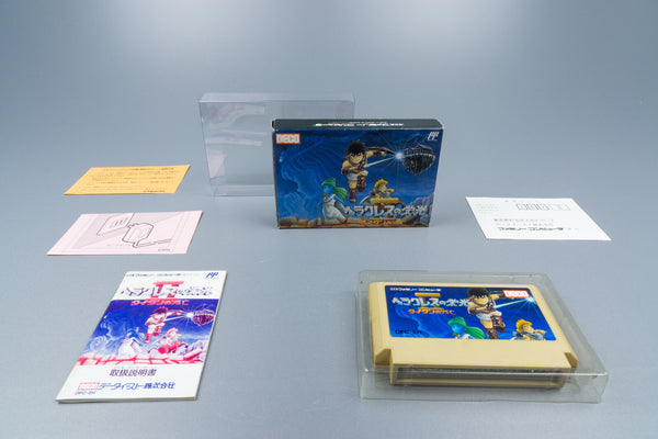 Famicom *Heracles no Eikou II: Titan no Metsubou* FC OVP Anleitung Reg NTSC-J #3