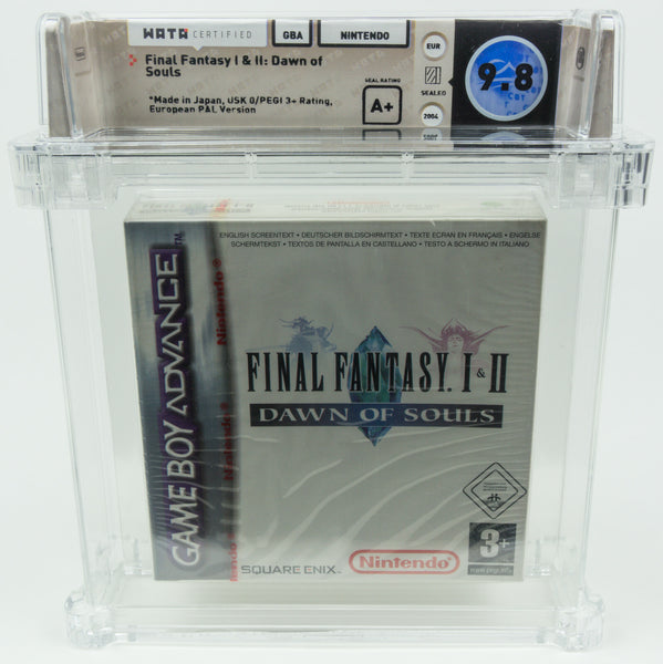 Game Boy Advance *Final Fantasy I & II: Dawn of Souls* GBA Sealed WATA 9.8 A+