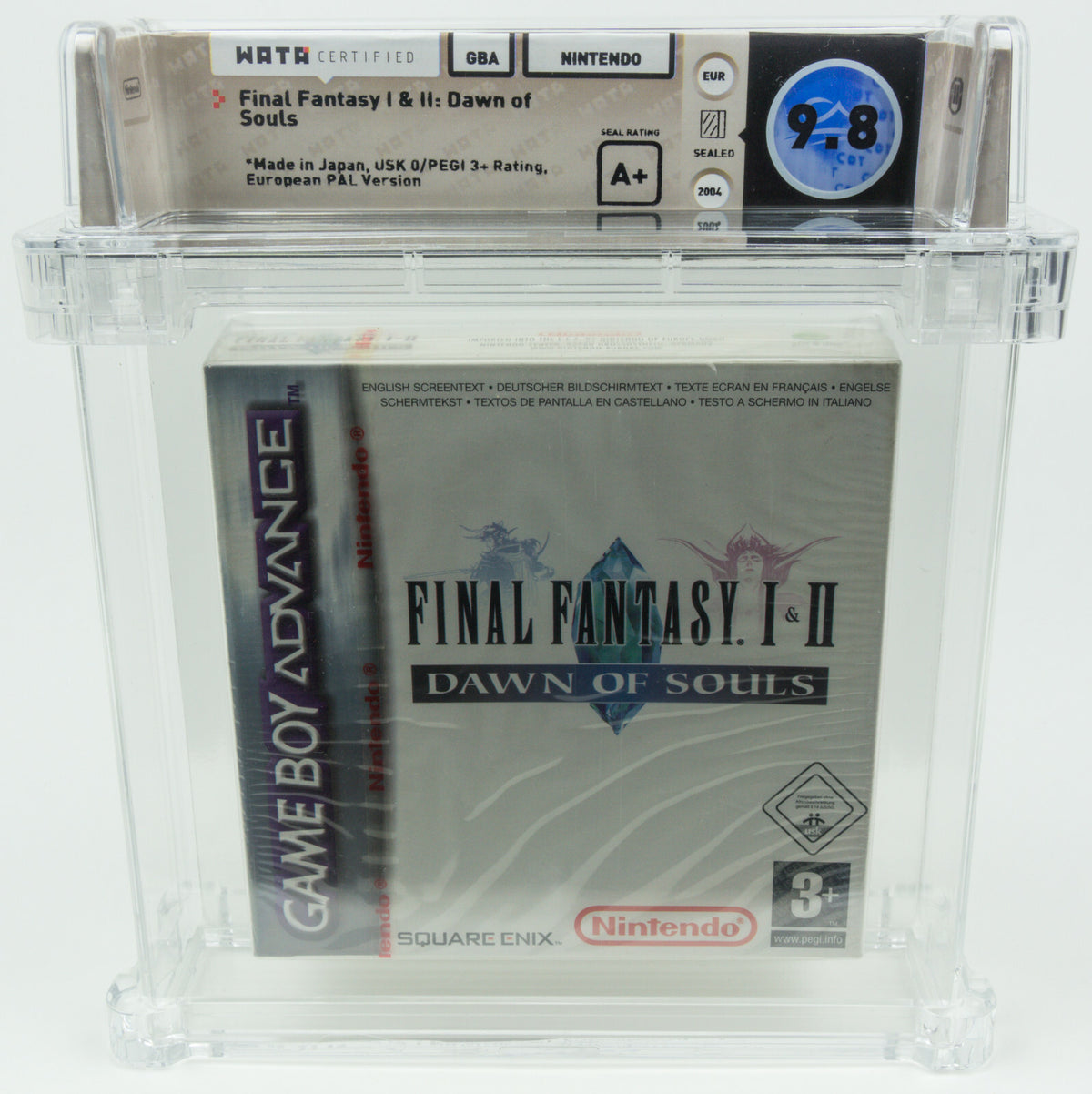 Game Boy Advance *Final Fantasy I & II: Dawn of Souls* GBA Sealed WATA 9.8 A+