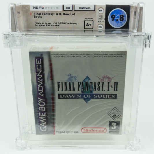 Game Boy Advance *Final Fantasy I & II: Dawn of Souls* GBA Sealed WATA 9.8 A+