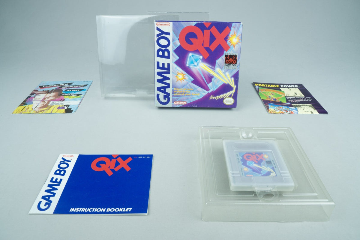 Nintendo Game Boy *Qix* CIB OVP QX-USA