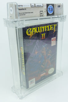 Nintendo NES *Gauntlet II* Sealed WATA 7.0 B+ no VGA