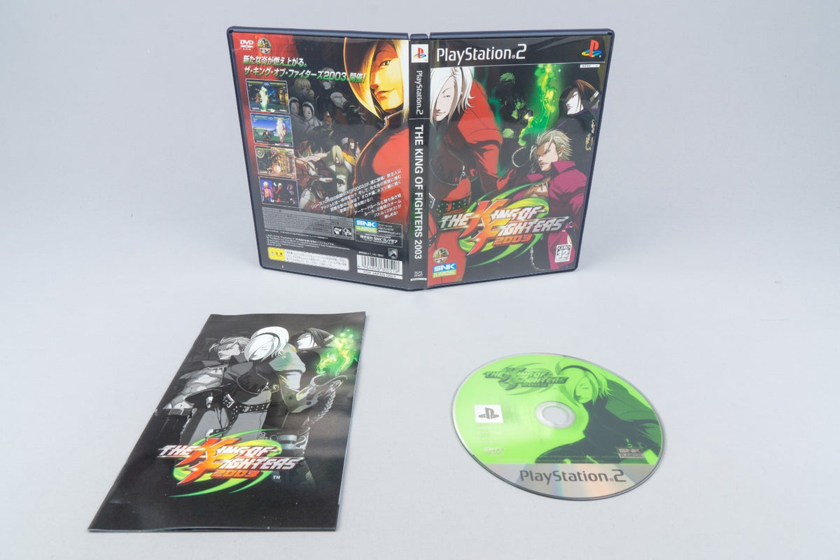 Playstation 2 *The King of Fighters 2003* PS2 OVP CIB NTSC-J