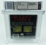 Nintendo Game Boy *Rolan's Curse* Sealed WATA 8.0 B+ no VGA