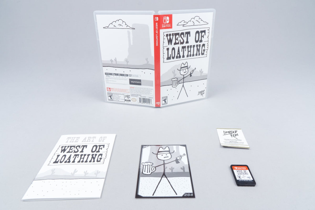 Nintendo Switch *West of Loathing* OVP Limited Run #011