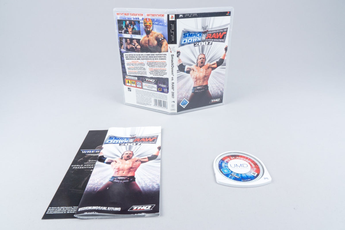 Sony PSP *WWE SmackDown vs. Raw 2007* OVP mit Anleitung
