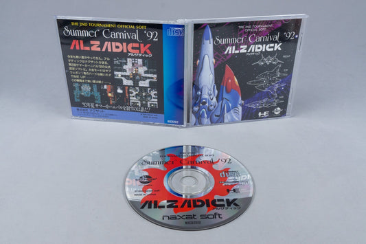 Summer Carnival '92: Alzadick PC Engine OVP CIB CD-ROM² NTSC-J