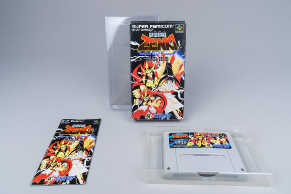Super Famicom *Kishin Douji Zenki: Battle Raiden* SFC OVP mit Anleitung NTSC-J