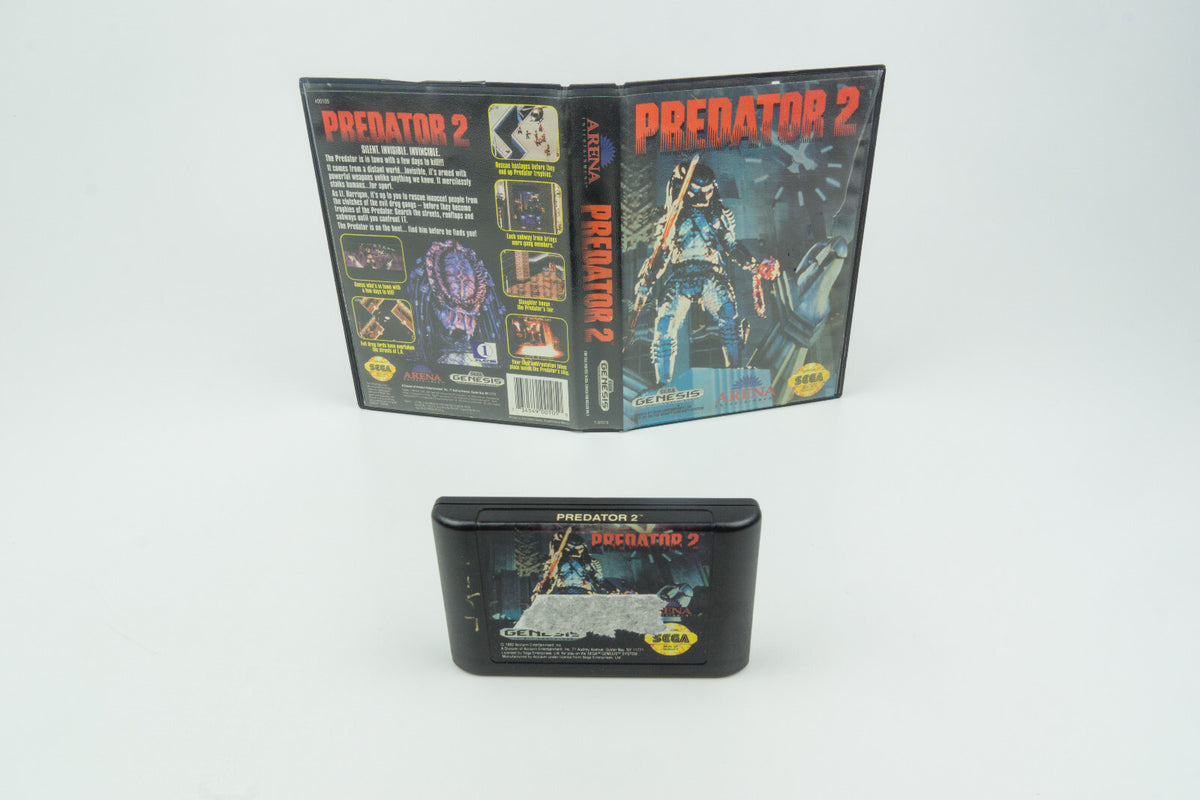 Sega Genesis *Predator 2* OVP ohne Anleitung NTSC-U/C