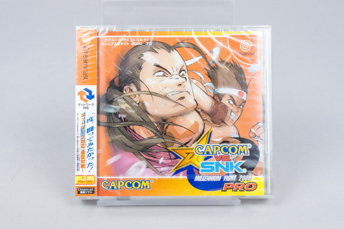 Sega Dreamcast *Capcom Vs. SNK: Millennium Fight 2000 Pro* NEU / NEW Spin NTSC-J