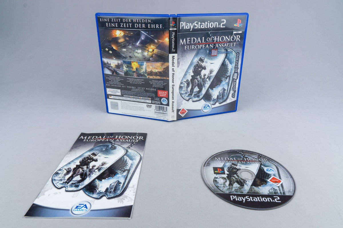 Medal of Honor: European Assault Dt. Playstation 2 PS2 CIB OVP Anleitung USK 18