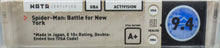 Game Boy Advance *Spider-Man: Battle for New York* GBA Sealed WATA 9.4 A+ no VGA