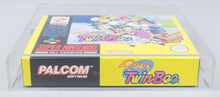 Super Nintendo *Pop'n Twinbee* SNES Neu Qualified VGA 85 Near Mint+