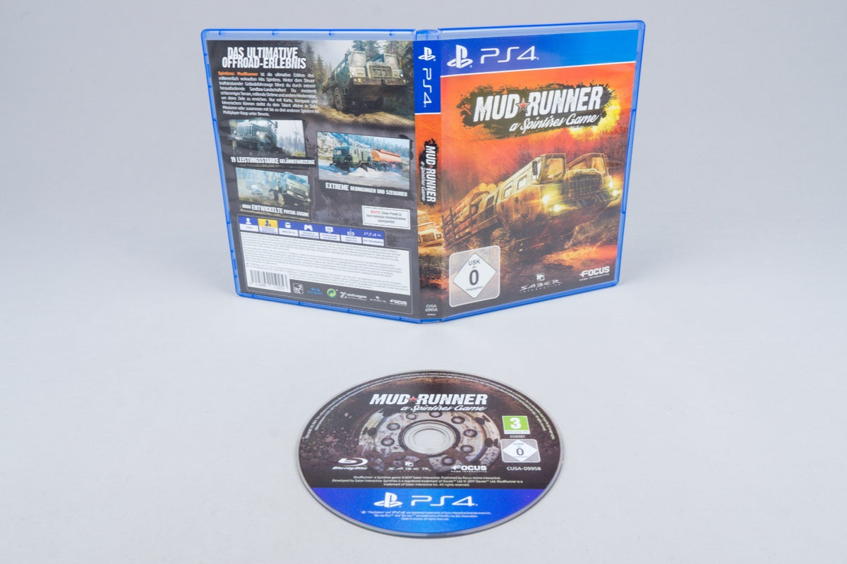 Playstation 4 *Mudrunner: A Spintires Game* PS4 OVP