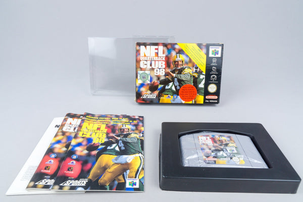 Nintendo 64 NFL Quarterback Club 98 N64 OVP mit Anleitung und Schutzhülle