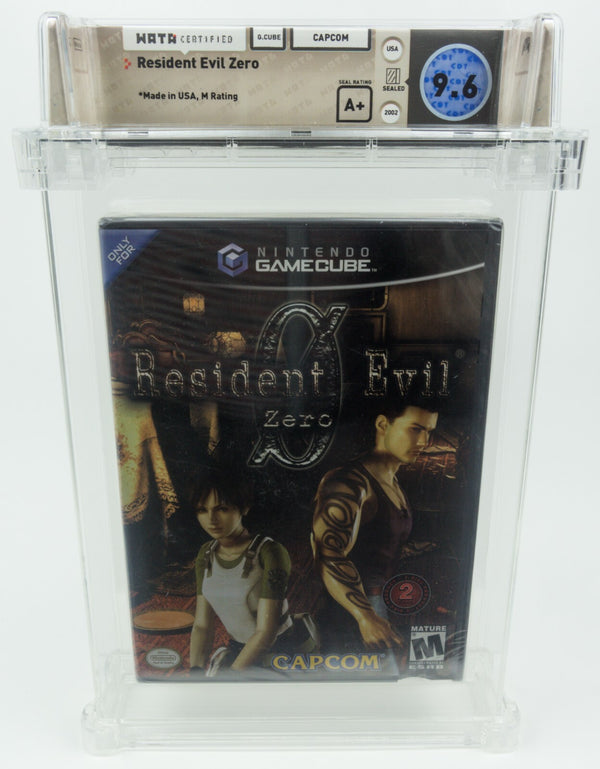 Nintendo Gamecube Resident Evil Zero Sealed WATA 9.6 A+ not VGA FSK 18