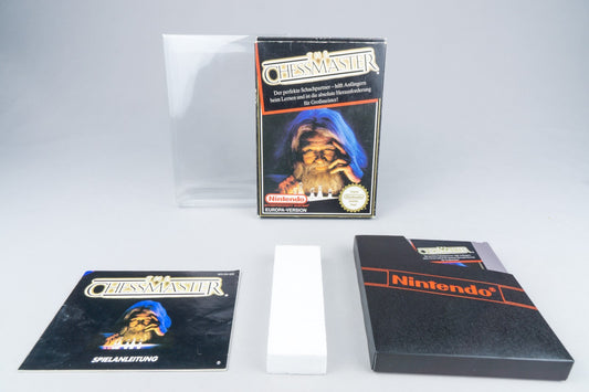 Nintendo NES *The Chessmaster* OVP CIB PAL B EM-NOE +