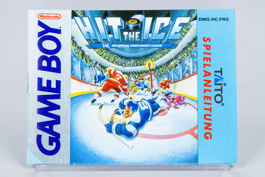 Nintendo Game Boy *Hit the Ice* Anleitung DMG-HC-FRG