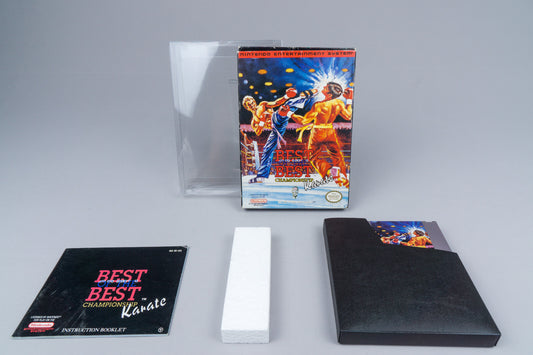 Nintendo NES *Best of the Best Championship Karate* CIB OVP NTSC-U/C BB-USA
