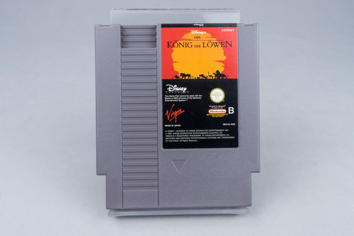 Disney's Der König der Löwen Nintendo NES Modul PAL B KL-NOE