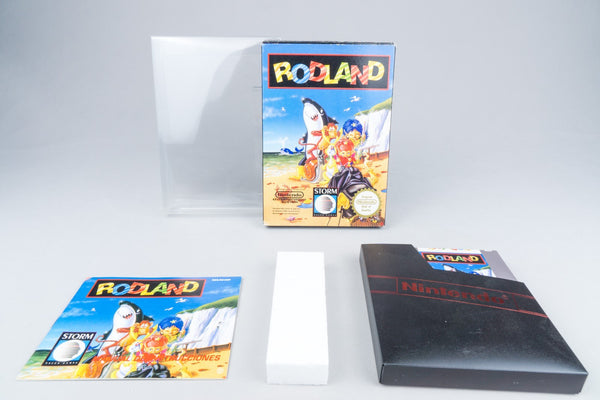 Nintendo NES *Rodland* OVP CIB PAL B R8-ESP +
