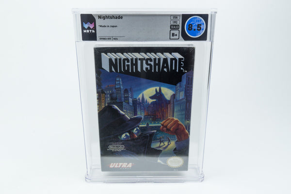 Nintendo NES *Nightshade* Sealed WATA 8.5 B+ no VGA