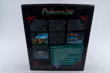 Commodore Amiga *Amberstar* in OVP mit Anleitung Map Poster Big Box #1