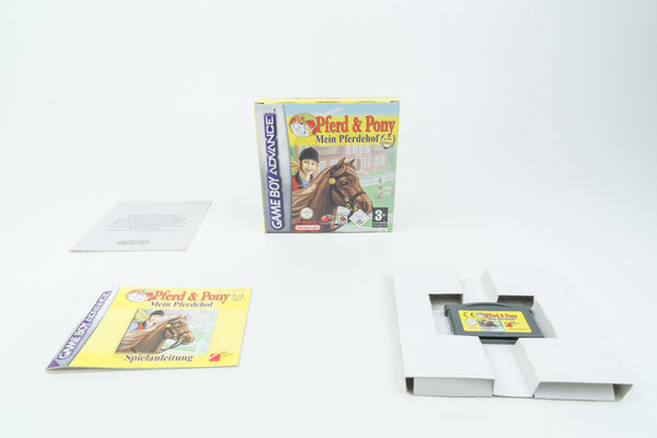 Game Boy Advance *Pferd & Pony: Mein Pferdehof* GBA OVP Anleitung NOE