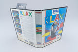Sega Master System *Klax* OVP mit Anleitung
