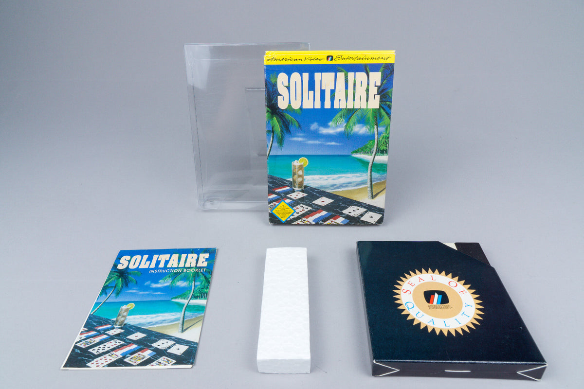 Nintendo NES *Solitaire* CIB OVP NTSC-U/C USA