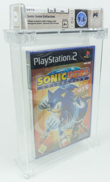 Playstation 2 *Sonic Gems Collection* PS2 Sealed WATA 9.6 A+ no VGA