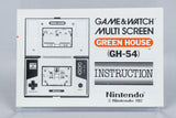 Nintendo Game & Watch Multi Screen *Green House* 1982 CIB OVP Anleitung GH-54 #1