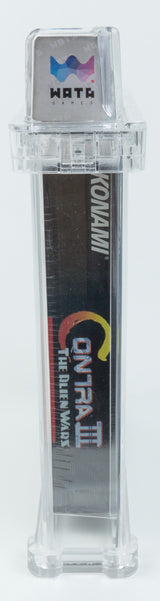 Super Nintendo *Contra III: The Alien Wars* SNES Sealed WATA 9.2 A+ no VGA