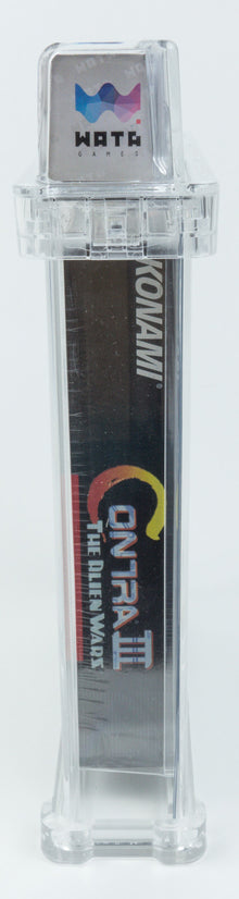 Super Nintendo *Contra III: The Alien Wars* SNES Sealed WATA 9.2 A+ no VGA