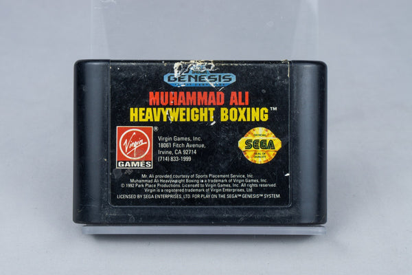 Muhammad Ali Heavyweight Boxing Sega Genesis Modul NTSC-U/C