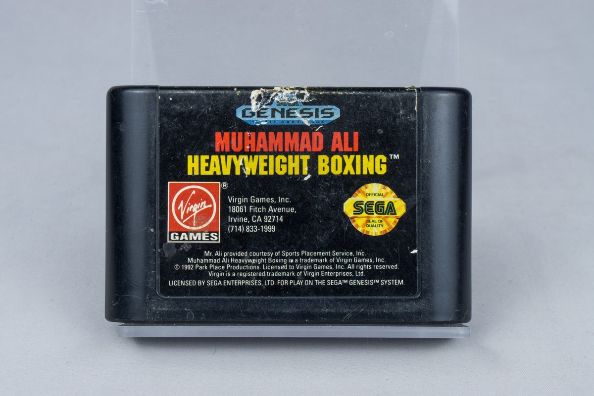 Muhammad Ali Heavyweight Boxing Sega Genesis Modul NTSC-U/C