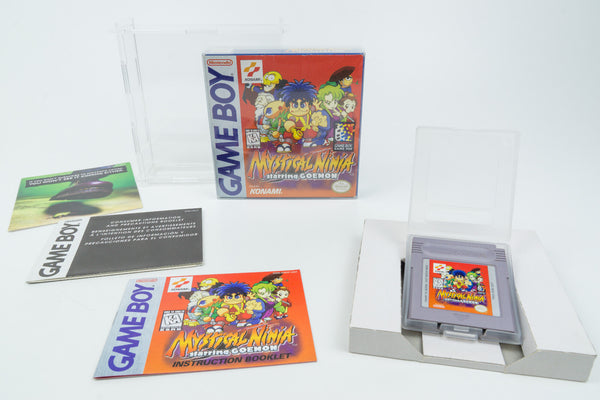 Nintendo Game Boy *Mystical Ninja Starring Goeman* CiB OVP Acrylcase AGDE-USA #1