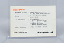 Nintendo Game & Watch *Snoopy Tennis* 1982 CIB OVP Anleitung Wide Screen SP-30 1