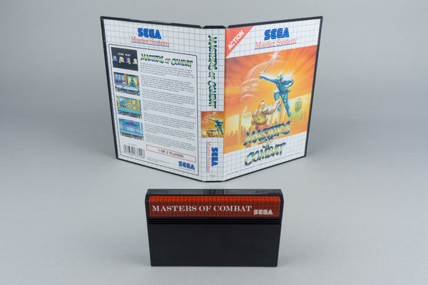 Masters of Combat Sega Master System OVP ohne Anleitung Acrylcase