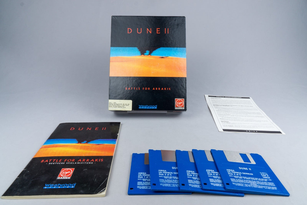 Dune II: Battle For Arrakis Fighter Amiga CIB OVP Komplett mit Anleitung